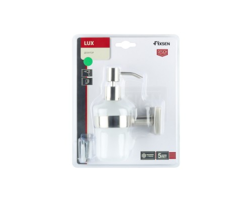 Дозатор жидкого мыла FIXSEN Lux Satin сатин (FX-16012) Дозатор жидкого мыла FIXSEN Lux Satin сатин (FX-16012)