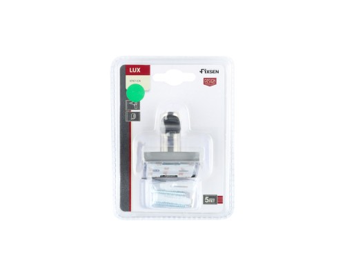 Крючок двойной FIXSEN Lux Satin сатин (FX-16005A)