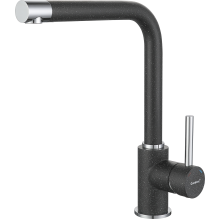 GF Смеситель для кухни, Г-обр. D-35мм (графит)