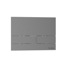 Кнопка смыва IBERICA BLANCA INOX-S нержавеющая сталь, вороненая сталь (IB.B016.02)