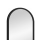 Зеркало Prime Black Led 450x800 с сенсором, холодная подстветка, рама МДФ