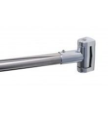Карниз для ванной  дуговой Fixsen FX-25144, нерж.сталь-хром, max. 180 см.