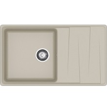 GRANFEST Мойка композит LEVEL, GF-LV-860L, чаш+кр 860*500, топаз