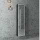Зеркало-шкаф Mirror Box black Led 400х1600