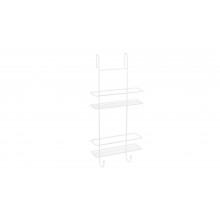 Полка для душевой кабины двухэтажная белая Fixsen FX-740W-2