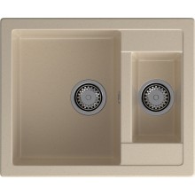 GRANFEST Мойка композит QUADRO GF-Q--610K 1.5-чаши. 610*500мм, кашемир