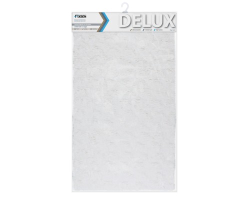 Коврик для ванной 1-ый Fixsen DELUX, FX-9040W белый, 70х120 см.