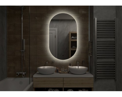 Зеркало Fleur Led 650х1100 бесконтактный сенсор