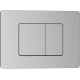 Кнопка смыва IBERICA BLANCA INOX-C нержавеющая сталь, хром матовый (IB.B011.003.002)