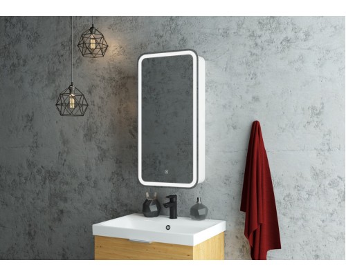 Зеркало-шкаф Elliott LED 400х800 левый