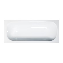 REIMAR Ванна стальная 150x70x40 cм. с опорной подставкой, без ранта, белая орхидея, ВИЗ