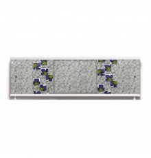 ОПТИМА_Decor Экран для ванны 150 см,ПВХ с офсетной печатью,(клематис малый-006), ALAVANN