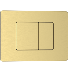 Кнопка смыва IBERICA BLANCA INOX-C нержавеющая сталь, золото матовое (IB.B011.005.000)