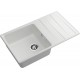 GRANFEST Мойка композит LEVEL, GF-LV-860L, чаш+кр 860*500, иней