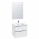 GAP Тумба под раковину GAP 60, белый глянец, 2 ящ., ROCA