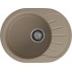 GRANFEST Мойка композит RONDO GF-R--580L чаша с крылом 579*445мм песочный арт.GF-