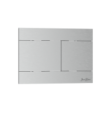 Кнопка смыва IBERICA BLANCA INOX-R нержавеющая сталь, хром матовый (IB.B015.01)