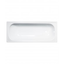 ANTIKA Ванна стальная 130x70x40 cм. с опорной подставкой, с рантом, белая орхидея, ВИЗ