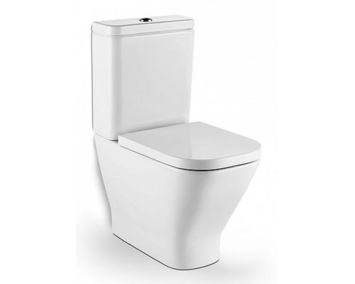 GAP CLEAN RIM Сиденье и крышка для напольного унитаза, дюропласт., белое. ROCA