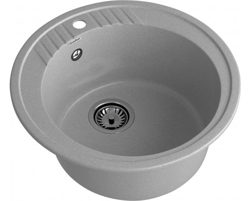 GRANFEST Мойка композит RONDO GF-R--520 D=520 мм серый арт.GF- GRANFEST Мойка композит RONDO GF-R--520 D=520 мм серый арт.GF-