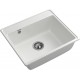 GRANFEST Мойка композит VERTEX, GF-V-580, чаша 580*500, иней