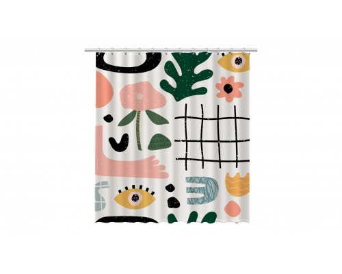 Штора для ванной Fixsen Summer FX-2506