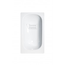 DONNA VANNA Ванна стальная 120x70x40 cм. с опорной подставкой, без ранта, белая орхидея, ВИЗ