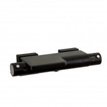 Термостатический смеситель для ванны наружнего монтажа с каскадным изливом AROLA 2639SNM матовый чер