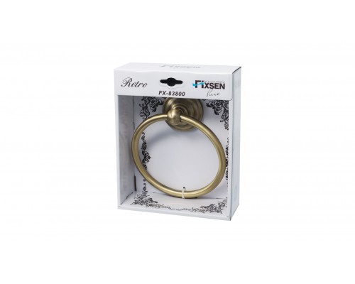 Полотенцедержатель кольцо FIXSEN Retro (FX-83811) Полотенцедержатель кольцо FIXSEN Retro (FX-83811)