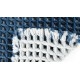 Коврик для ванной Fixsen Soft, синий, 1-ый (40х60 см) FX-4001C