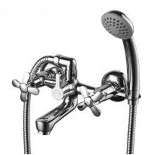 Partner Смеситель для ванны, монолитный излив 152мм держ.на теле, р/ДВ, хром, LM, LM6542C