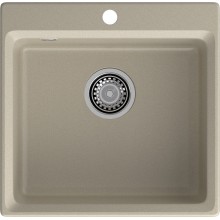 GRANFEST Мойка композит LEVEL, GF-LV-510, чаша 510*500, топаз