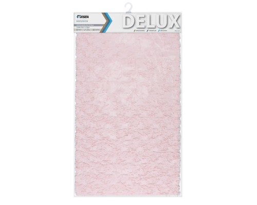 Коврик для ванной 1-ый Fixsen DELUX, FX-9040B розовый, 70х120 см.