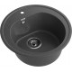GRANFEST Мойка композит RONDO GF-R--510 D=510мм графит арт.GF-