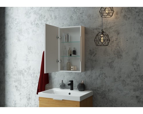 Зеркало-шкаф Allure LED 350х650 левый