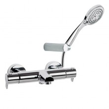 Термостатический смеситель для ванны наружнего монтажа с душевым комплектом BLAUTHERM 943801T3