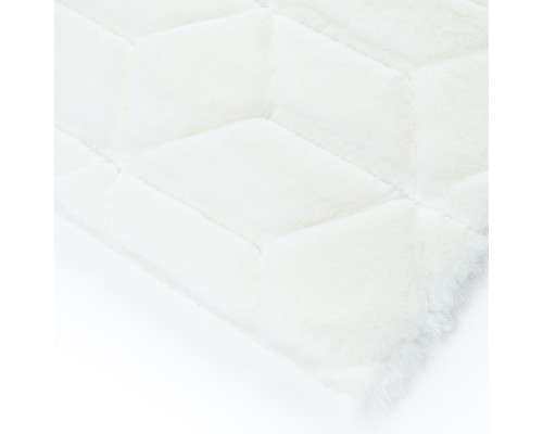 Коврик для ванной 1-ый Fixsen DIAMONT, FX-9050W, белый, 70х120 см