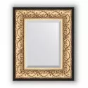 Зеркало с фацетом в багетной раме - барокко Evoform EXCLUSIVE, BY 1373, 50 x 60 см Зеркало с фацетом в багетной раме - барокко Evoform EXCLUSIVE, BY 1373, 50 x 60 см
