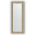 Зеркало в багетной раме Evoform Exclusive BY 1152 53 x 133 см, состаренное серебро с плетением Зеркало в багетной раме Evoform Exclusive BY 1152 53 x 133 см, состаренное серебро с плетением