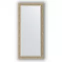Зеркало в багетной раме Evoform Exclusive BY 1202 73 x 163 см, состаренное серебро с плетением Зеркало в багетной раме Evoform Exclusive BY 1202 73 x 163 см, состаренное серебро с плетением