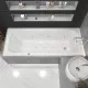 Ванна WHITECROSS Vibe 180x75 ULTRA NANO (хром) Elit-san.ru