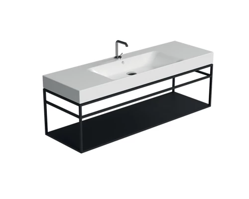 Раковина подвесная/накладная Kerasan Cento 140 х 45 см, керамика, цвет белый, 353501*1