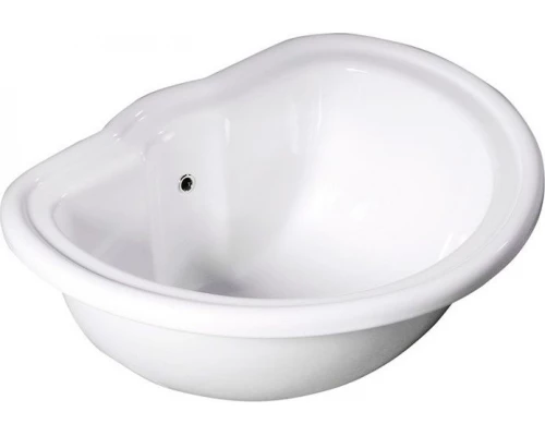 Раковина встраиваемая Kerasan Retro 50 х 41 см, с переливом, цвет белый, 103101bi*0