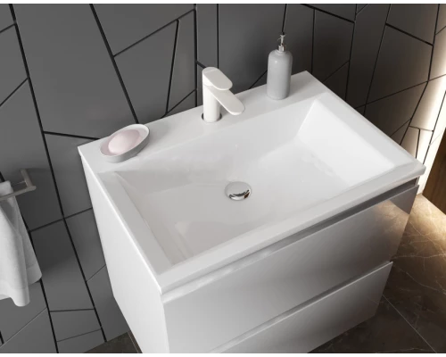 Раковина Эстет Рава 70 из искусственного камня, 70 x 48 см, ФР-00002612