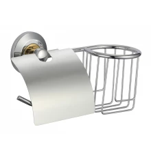 Держатель для туалетной бумаги и освежителя Savol (00S-L07151