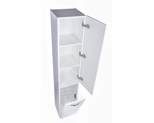 Колонна универсальная "Каре 30 L" с корзиной, Люкс белая, PLUS