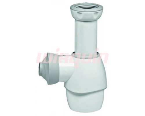 TOUT-EN-1 Сифон универсальный для раковины и мойки, push-fit выход от 32 до 43мм, WIRQUIN