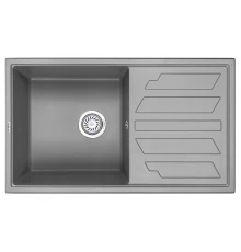 Кухонная мойка GRANULA (8002, АЛЮМИНИУМ)