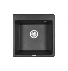 Кухонная мойка GRANULA (5102, ЧЕРНЫЙ)