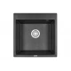Кухонная мойка GRANULA (5102, ЧЕРНЫЙ)